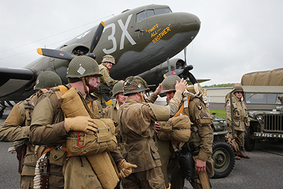 D-Day Dakota Flight : Personal Photo Projects : Photos : Richard Moore : Photographer